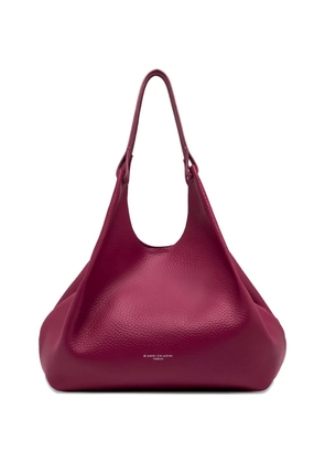 GIANNI CHIARINI Dua textured shoulder bag - Purple