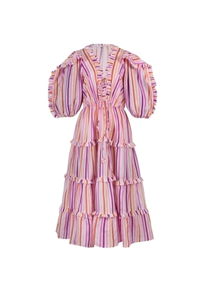 Celia B Teresa striped dress - Pink