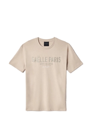 Gaelle logo T-shirt - Neutrals