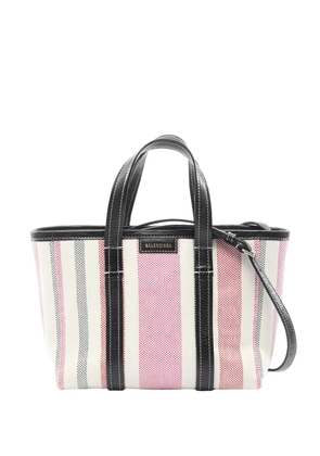 Balenciaga Pre-Owned 2010-2026 Small Canvas Barbes East-West Tote satchel - White