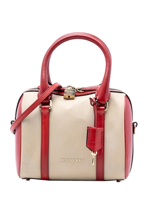 Burberry Pre-Owned 2000-2017 Small Canvas Alchester Bowling Bag satchel - Brown