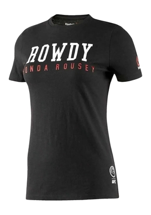 Reebok Rhonda Rousey graphic-print T-shirt - Black