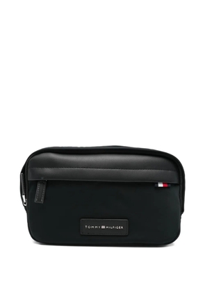 Tommy Hilfiger logo-detail washbag - Black