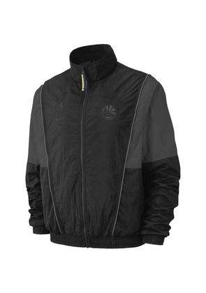 Nike x NBA Golden State Warriors long-sleeve jacket - Black