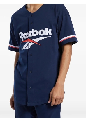 Reebok Classics Baseball V-neck T-shirt - Blue