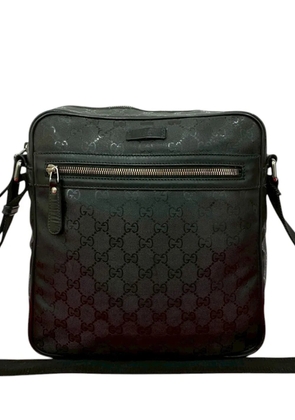 Gucci Pre-Owned 2000-2015 GG Imprime crossbody bag - Black