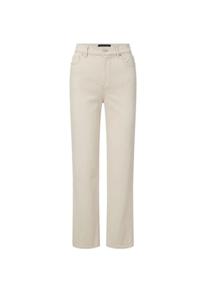 Veronica Beard Leah straight jeans - Neutrals