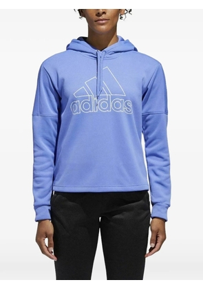 adidas logo hoodie - Blue