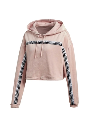 adidas cropped hoodie - Pink