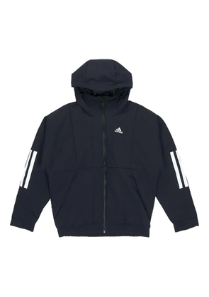 adidas logo-detail lightweight jacket - Blue