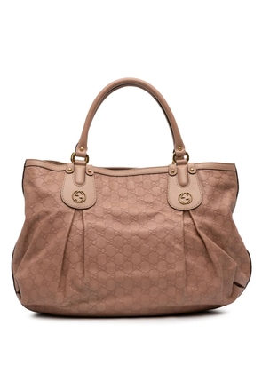Gucci Pre-Owned 2016-2026 Large Guccissima Scarlett tote bag - Pink