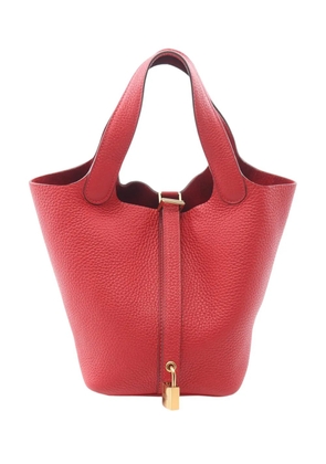 Hermès Pre-Owned 2018 Clemence Picotin Lock 18 handbag - Red
