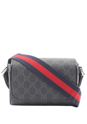 Gucci Pre-Owned 2016-2026 GG Supreme Web crossbody bag - Black