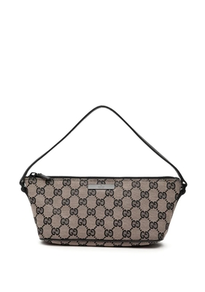 Gucci Pre-Owned 2000-2015 GG Canvas Boat shoulder bag - Brown