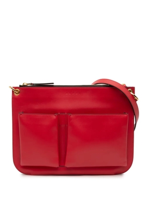 Marni Pre-Owned 2015-2025 Leather Pocket crossbody bag - Red