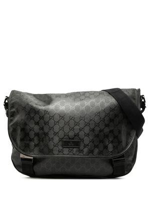 Gucci Pre-Owned 2000-2015 GG Imprime Messenger Bag crossbody bag - Black