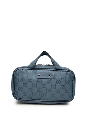 Gucci Pre-Owned 2000-2015 GG Nylon Make up handbag - Blue