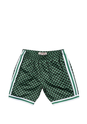 Mitchell & Ness NBA 'Boston Celtics' checked swingman shorts - Green