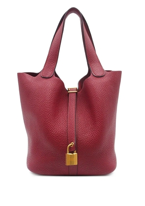 Hermès Pre-Owned 2018 Clemence Picotin Lock 22 handbag - Red