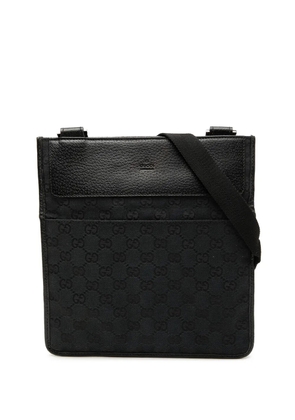 Gucci Pre-Owned 2000-2015 GG Canvas crossbody bag - Black