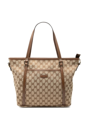 Gucci Pre-Owned 2000-2015 GG Canvas Convertible Joy Tote satchel - Brown