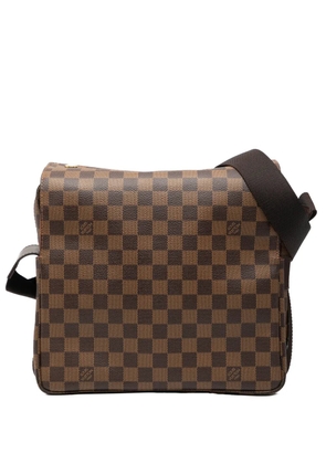 Louis Vuitton Pre-Owned 2004 Damier Ebene Naviglio crossbody bag - Brown