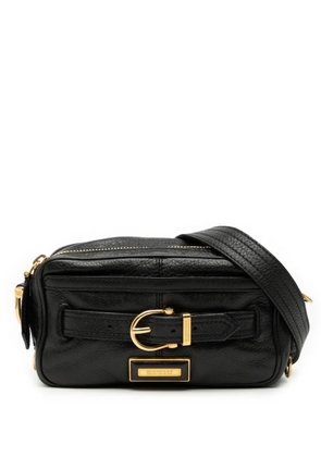 Burberry Pre-Owned 2000-2017 Leather Front Belt crossbody bag - Black