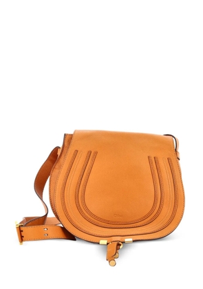 Chloé Pre-Owned Marcie Leather Medium crossbody bag - Orange