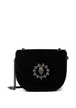 Kurt Geiger London velvet shoulder bag - Black