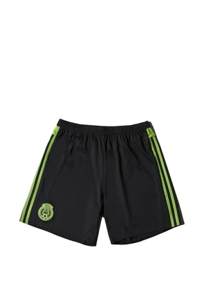 adidas stripe-detail shorts - Black