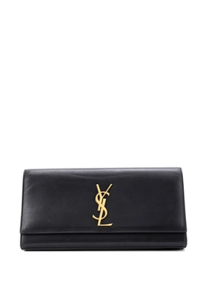 Saint Laurent Pre-Owned Classic Monogram Leather Long clutch bag - Black