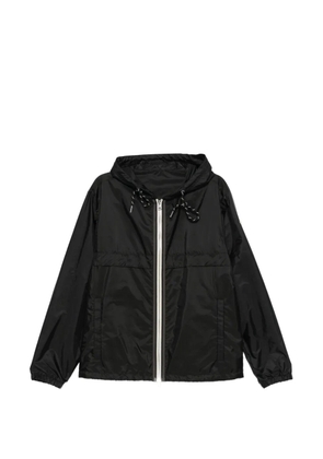 Moncler hooded zip jacket - Black