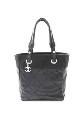 CHANEL Pre-Owned 2010-2011 PM Paris-Biarritz tote bag - Black