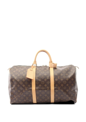 Louis Vuitton Pre-Owned 2004 Keepall 55 Monogram leather bag - Brown