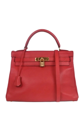 Hermès Pre-Owned 1999 32 Kelly Vif Gulliver two-way tote bag - Red
