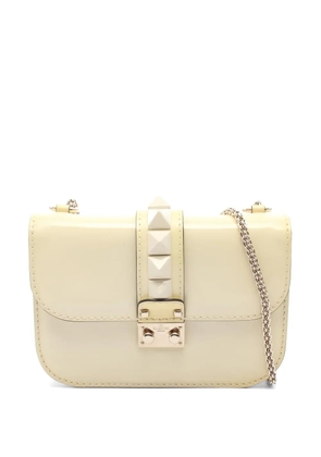 Valentino Garavani Pre-Owned 2000s Rockstud Glam shoulder bag - Yellow