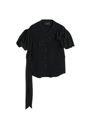 Simone Rocha puff-sleeves shirt - Black