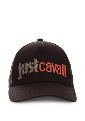 Just Cavalli floral-detail baseball cap - Black