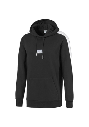 PUMA logo-plaque hoodie - Black