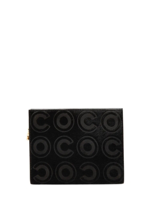 CHANEL Pre-Owned 2000-2002 Coco Pony Hair clutch bag - Black