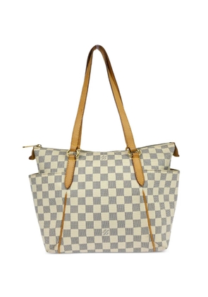 Louis Vuitton Pre-Owned 2012 PM Damier Azur Totally check patterned shoulder bag - Neutrals