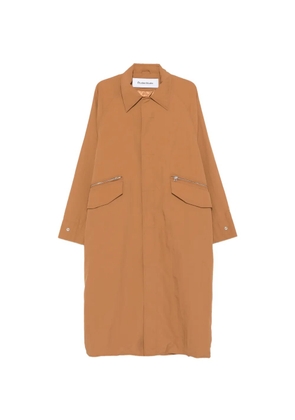 Études Studio zip pocket overcoat - Brown