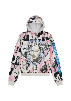 Better with Age printed hoodie - White