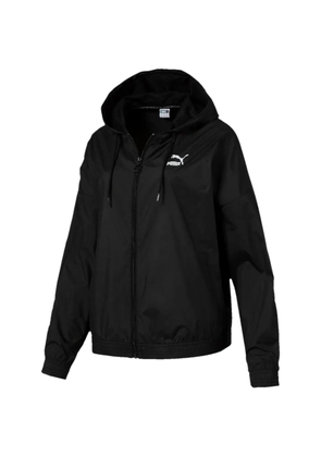 PUMA Classics hooded windbreaker jacket - Black