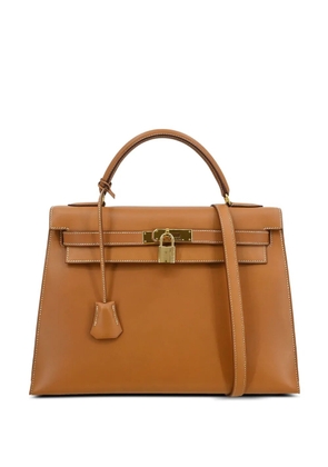 Hermès Pre-Owned 1994 32 Kelly Sellier Veau Chamonix tote bag - Neutrals