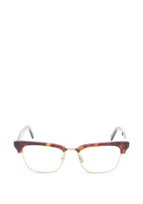 Celine Pre-Owned 2020s geometric-frame glasses - Brown