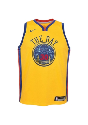 Nike x NBA Golden State Warriors Stephen Curry graphic vest - Yellow