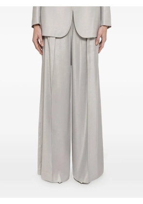 NISSA high-rise palazzo pants - Grey