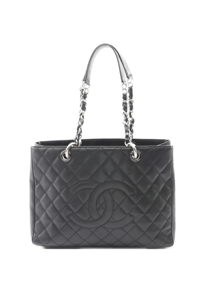 CHANEL Pre-Owned 2010-2021 Matelasse tote bag - Black