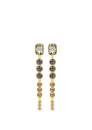 Oscar de la Renta drop earrings - Gold